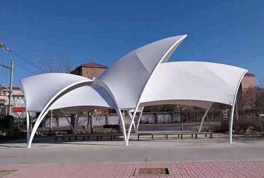 合肥膜結構棚怎么安裝？